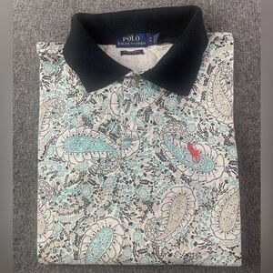 Polo Ralph Lauren Custom Slim Fit Mens 100% Cotton Short Sleeve Polo Shirt Sz M